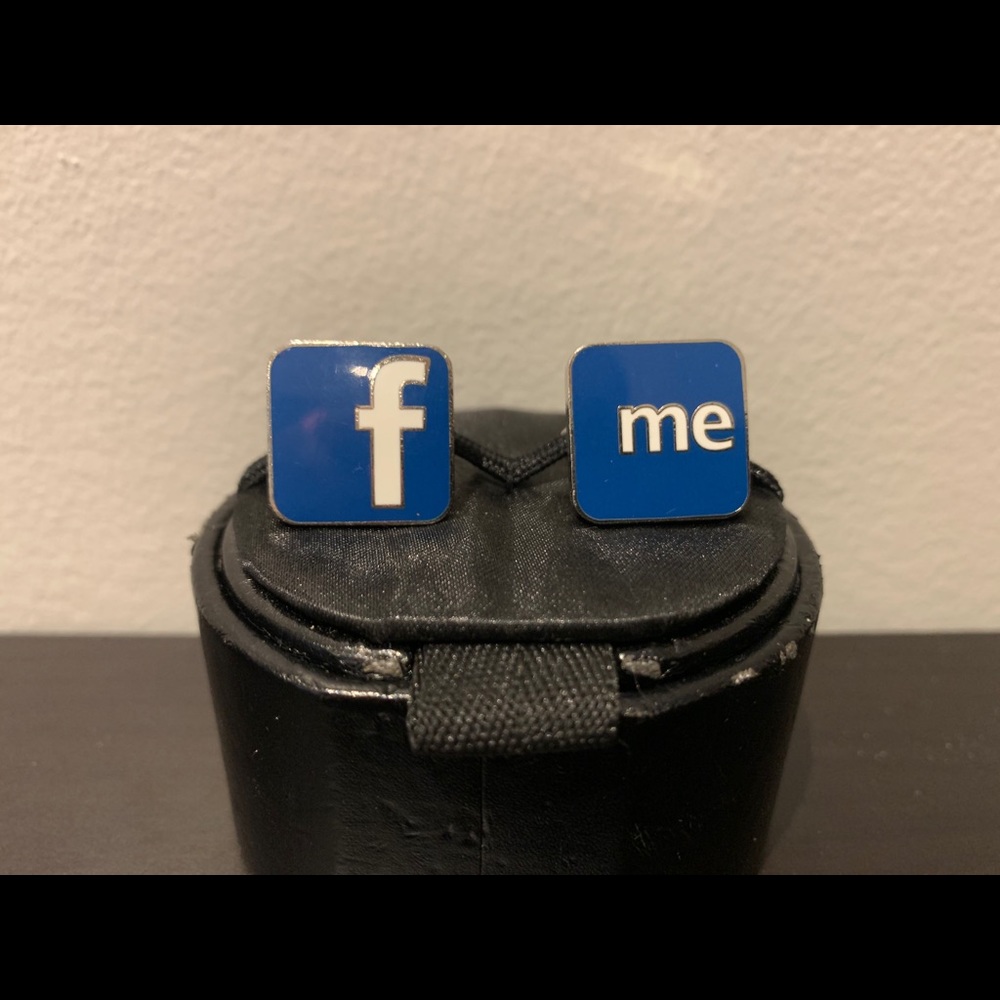 FB cuff links